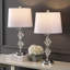 Ensemble de lampe de table 28" Larios