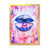 Impression dorée sur toile encadrée