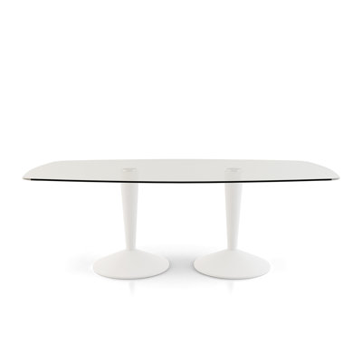 Seelinger Glass Top Dining Table