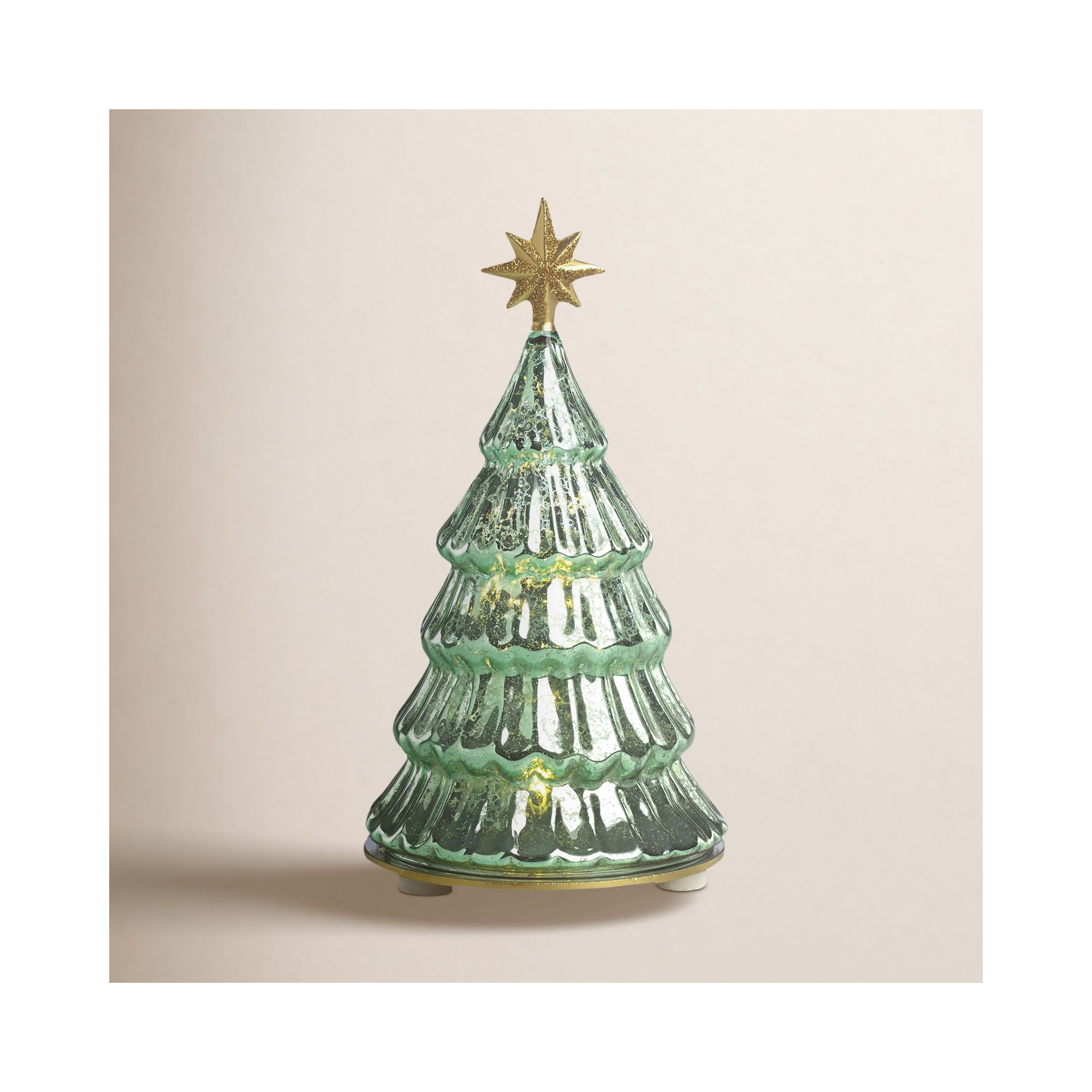 Radiant Light Lit Pine Tree
