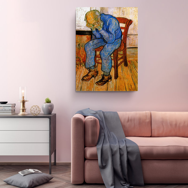 " Old Man In Sorrow Reproduction " by Vincent Van Gogh, 24" H x 16" W