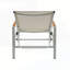 Chaise longue d'extérieur réglable avec structure en aluminium et sièges en filet pour un confort et une durabilité maximaux-740914243