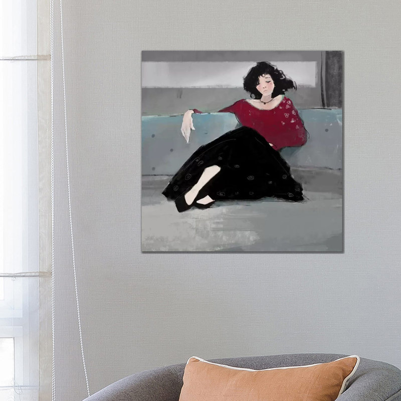 Stupid Hopeless by Anikó Salamon - Wrapped Canvas Print, 66.04 cm H x 66.04 cm W