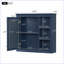 Armoire de rangement murale moderne avec miroir-543936886