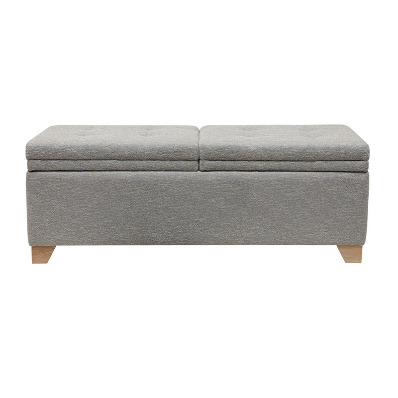 Banc de rangement Modern Minimalis, Gris