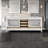 Minnich 84"W x 22"D Double Sink Bathroom Vanity with Undermount Porcelain Sink-101787646-101787644