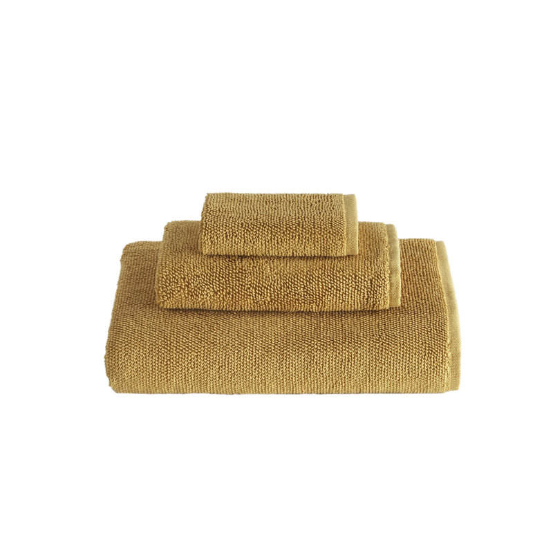  Ensemble de serviettes en coton Lerins, Safran
