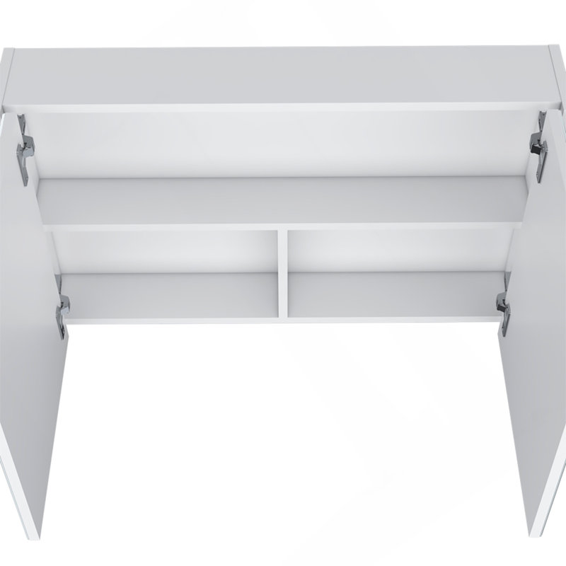 Pharmacie Mansfield, salle de bain, blanc, Blanc