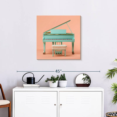 Abarca Teal Grand Piano