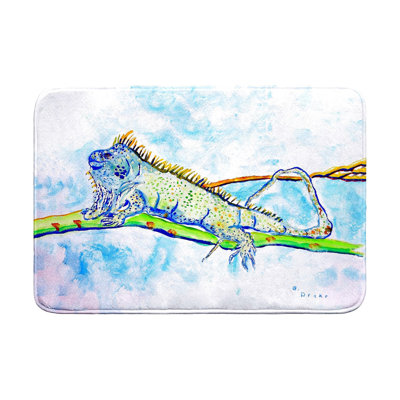 Iguana Bath Mat