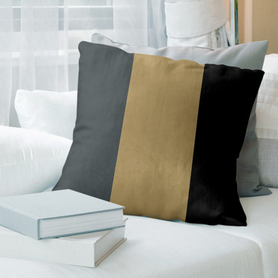 Housse de coussin rayé