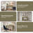 Modern Geometric Wood Console Table, Textured Entryway Sofa Table, Narrow Accent Table for Hallway, Living Room or Behind Couch-242757346