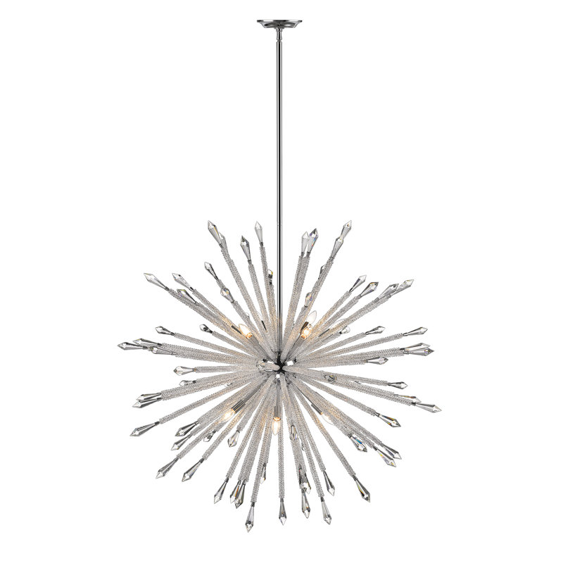 Pickering 12 - Light Dimmable Sputnik Sphere Chandelier