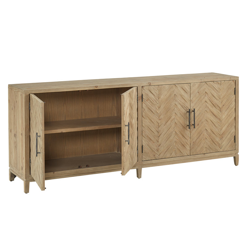 Bronx 84'' W Solid Wood Sideboard