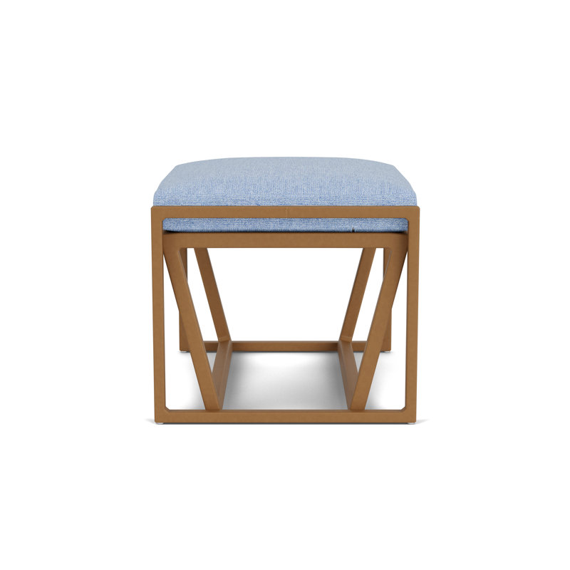 Summit Outdoor Ottoman, Hickory, Demo Skyway