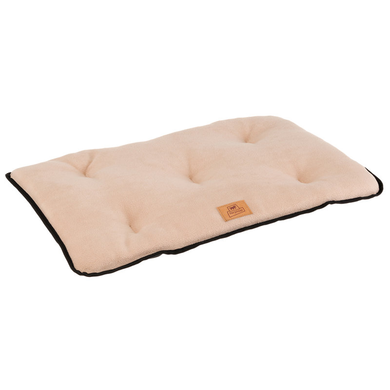 Ferplast Beddings Orthopedic Polyester Pet Bed, Beige, 5cm H x 79cm W x 108cm D