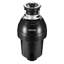 Broyeur à déchets, broyeur d'aliments continu 1HP 3270 RPM, système de broyage des déchets alimentaires avec réduction du bruit EZ Connect, cordon d'alimentation et garde-éclaboussures pour éviers de cuisine
