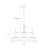 Jonesboro 3 - Light 24.5'' W Unique Sphere Dining Room Chandelier