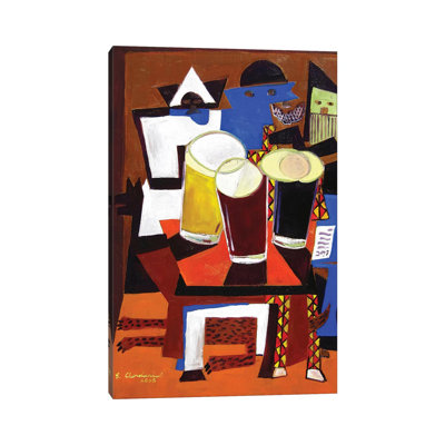 " Three Musicians After Hours " by Scott Clendaniel Painting Print