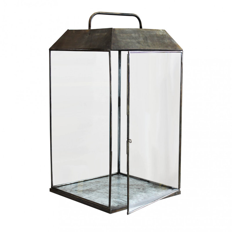Floor Lantern, 63cm H x 33cm W x 33cm D