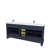 Maya 71.25'' Double Bathroom Vanity Base Only-92461907