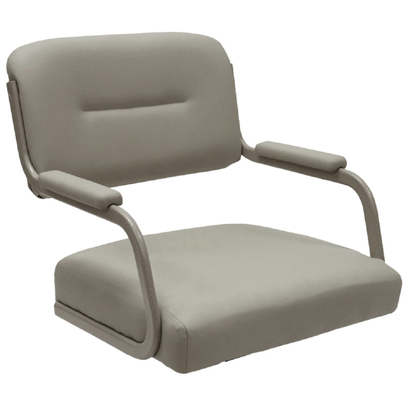 Tabouret de bar pivotant 30 po Jomiah, Beige, Beige clair