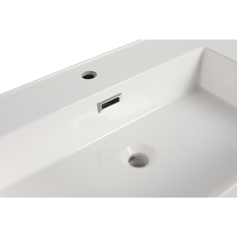 Bassin en résine pour meuble-lavabo