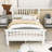Dwarozh Wood Platform Bed with Headboard and Footboard-2028419074-2028419075