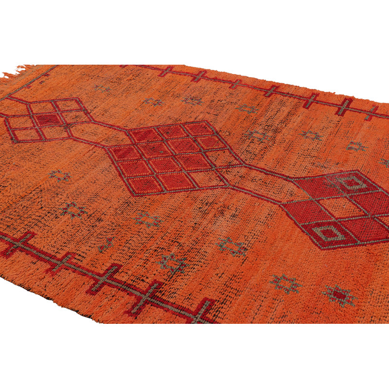 One-of-a-Kind 6'2”x8'11” Hand Knotted Area Rug
