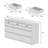 Caral 63'' W 9 - Drawer Dresser