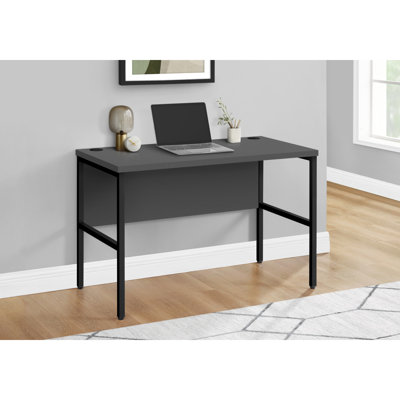Bureau d'ordinateur, bureau personnel, ordinateur portable, installation à gauche, à droite, tiroirs de rangement, L 48 po, stratifié de travail, contemporain, moderne