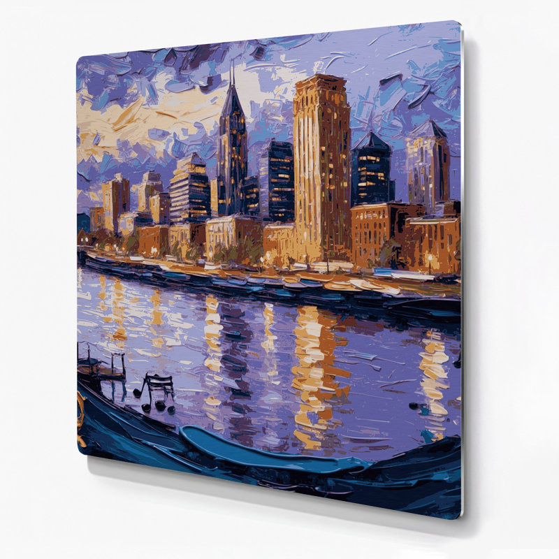 Art mural mauve en villes, Nashville
