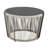 Ashland Modern 2-Person Patio Conversation Set with Ottomans and Table in Cream-317144082