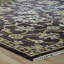 Tapis oriental gris anthracite en laine noué à la main Ember-2043350899