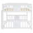 Full Over Full Bunk Bed with Ladder-1272054445