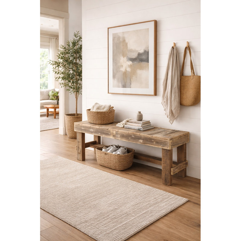 Banc en bois récupéré 50 po Homestead