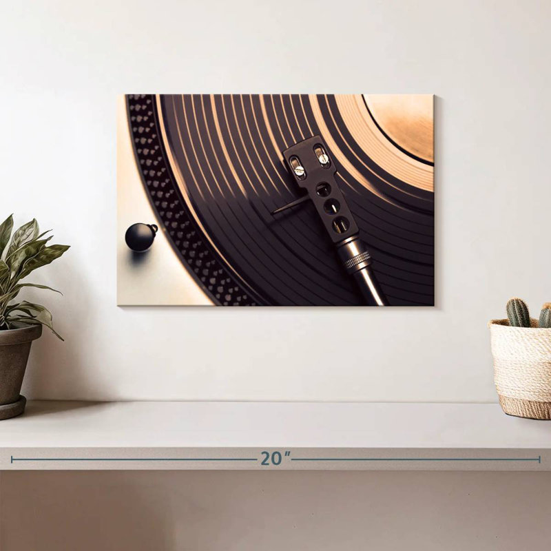 Platine vinyle Abarca, H 8 po x l 12 po