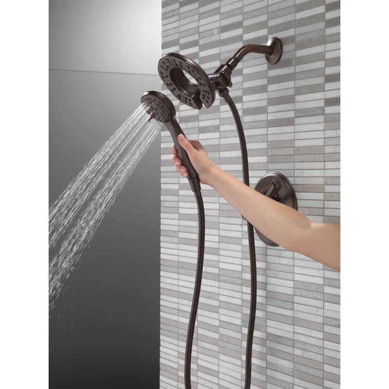 Ensemble de robinet de douche à double fonction Linden 17, ensemble de garniture de poignée de douche In2ition