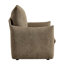 Chaise d'appoint moderne en chenille avec confort moelleux pour les petits espaces-460123914