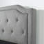 Lit plateforme tapissier Zinus-20986104