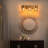 3-Light Mercury Glass Vanity Light - Reversible Mount, Brass & Matte Black Finish, 20.5'' Wide Bathroom Fixture