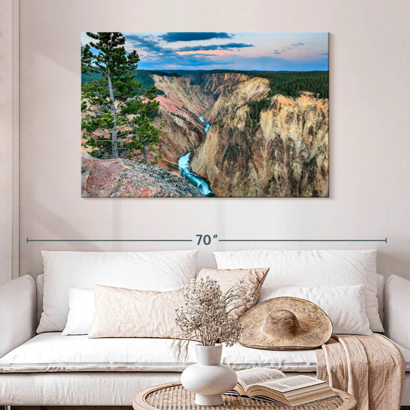 Alvord Yellowstone Grand Canyon, 32" H x 48" W