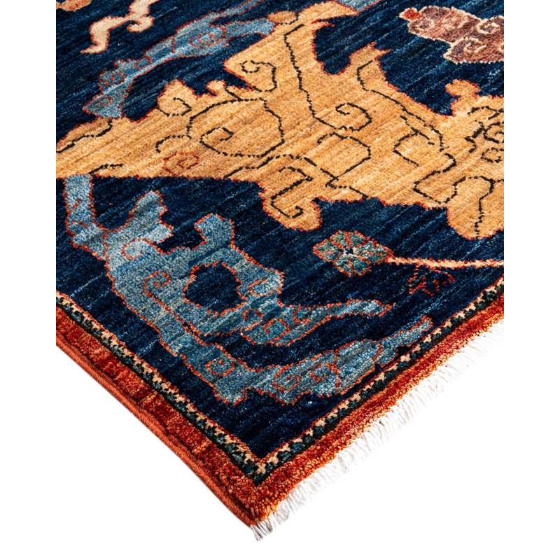 Serapi One-of-a-Kind 7' 11" X 9' 11" Hand Knotted Area Rug