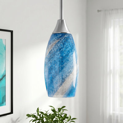 Anamta 1 - Light Single Teardrop Pendant