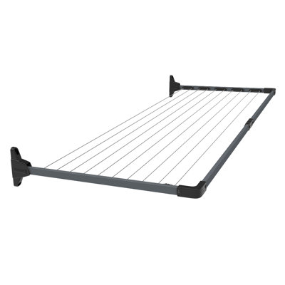 Daytek Steel Fold Down Wall-Mounted Drying Rack