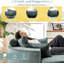 Chaise longue surdimensionnée moderne en chenille avec coussin assorti-559794262