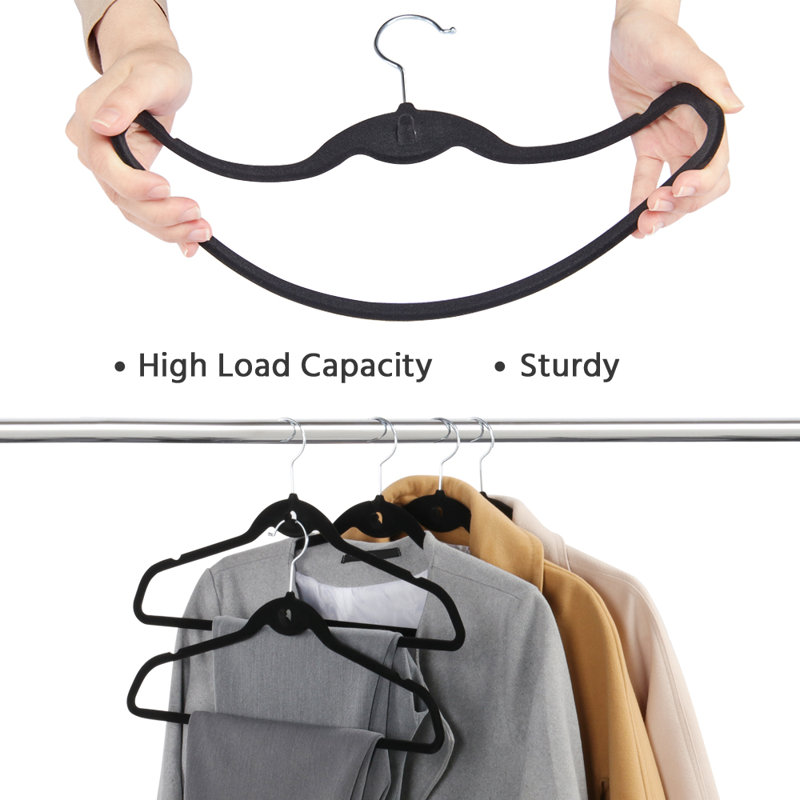 Lopp Non-Slip Heavy-Duty Velvet Standard Hangers