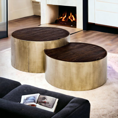 Tables basses rondes gigognes Gracie Mills