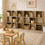 Organisateur de rangement de jouets pour enfants 9 cubes