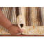 Tapis oriental moderne rayé 3 x 5